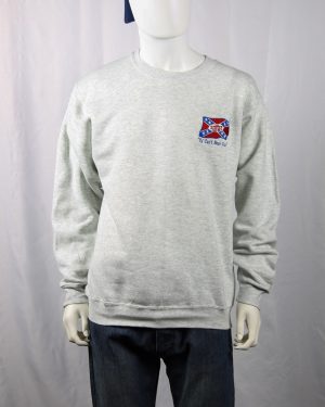 Sweatshirt Embroidered Gray