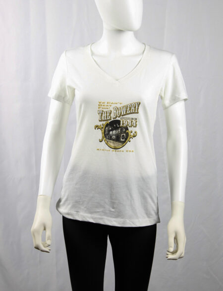 Women’s Since 1944 “Ya’ Can’t Beat Fun” Baby Doll T-Shirt – White